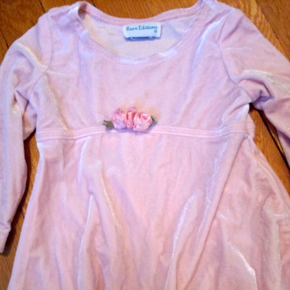 Pink Velvet Nightgown